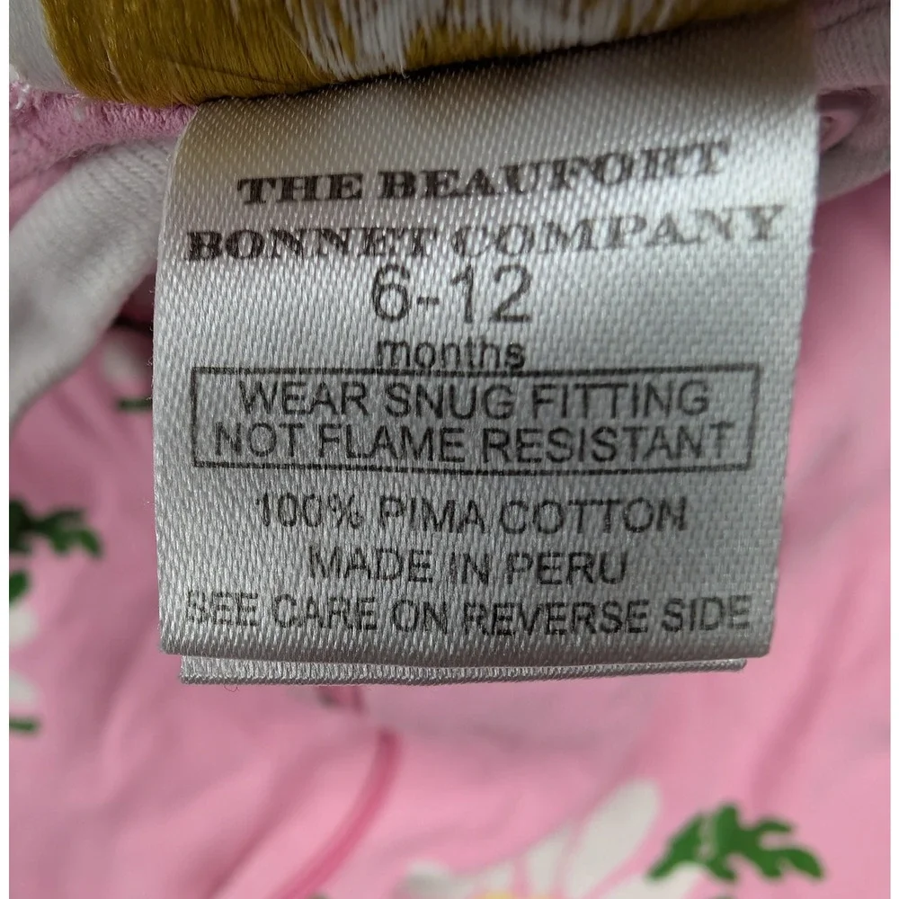 Clothing Lot Baby Girls 6M Ralph Lauren Preppy Beaufort Pink Cotton Organic Peru